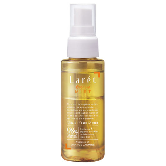 Laret Organic Mist (Orange Jasmine), 80ml