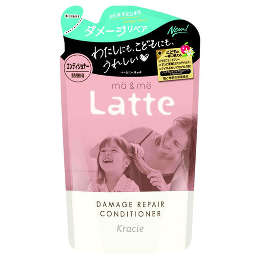 ma&me Latte Damage Repair Conditioner (Refill, Apple & Orange Blossom) , 360g