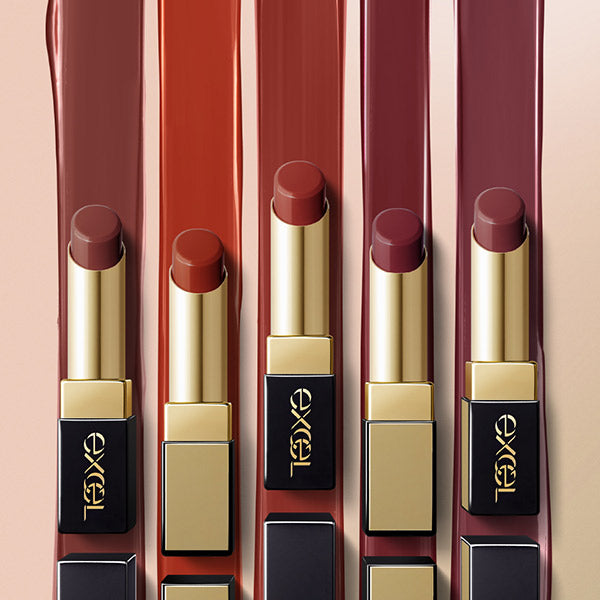 excel Glaze Balm Lip (GB09 Sepia Mauve)