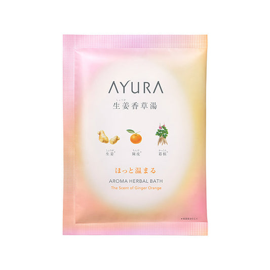 AYURA Ginger Herbal Bath α, 40g (Single Use)