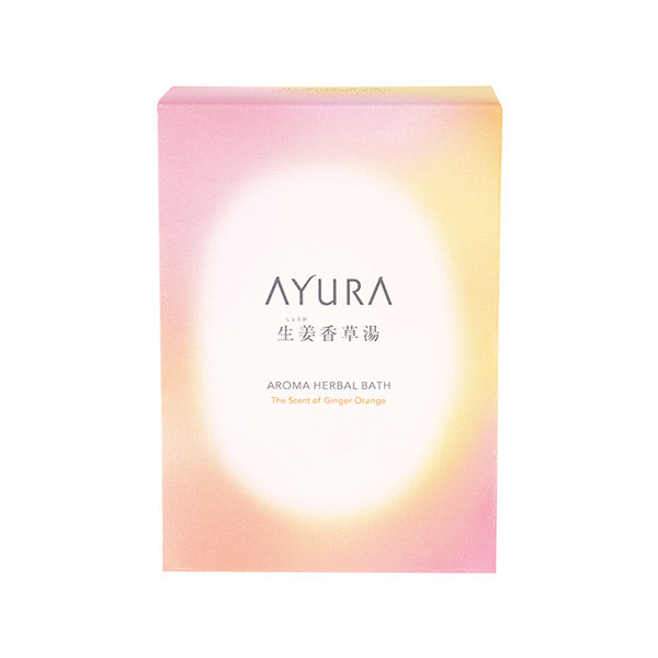 AYURA Ginger Herbal Bath α, 40g×8 packs