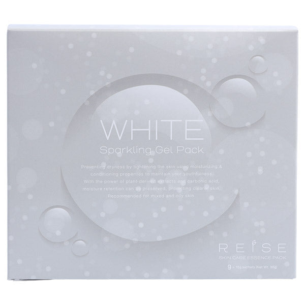 White Sparkling Gel Pack (9 servings), 10g x 9