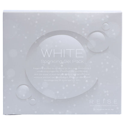 White Sparkling Gel Pack (9 servings), 10g x 9