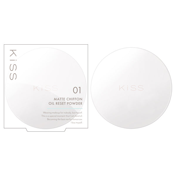 KiSS Matte Chiffon Oil Reset Powder (01 Clear Lucent)
