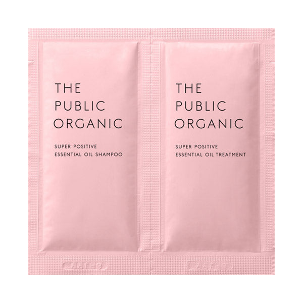 THE PUBLIC ORGANIC Super Positive DR Shampoo & DR Hair Treatment, 10ml+10ml
