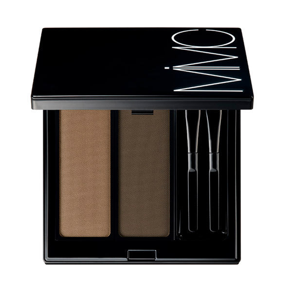Mineral Pressed Eyebrow Duo, 02 Rich Brown