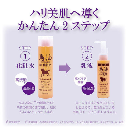 Jun Cosmetic Horse Oil Lotion, 200ml