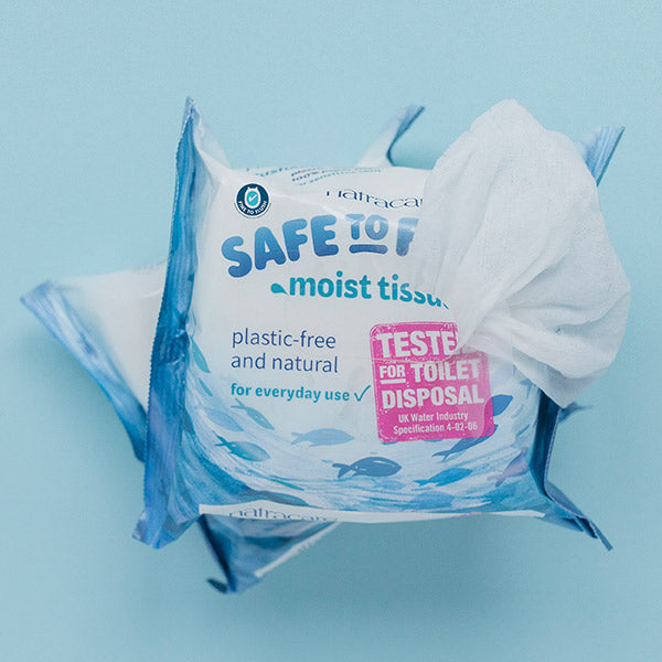 Natural Wet Sheets (Flushable), 30 Sheets (Sweet Orange)