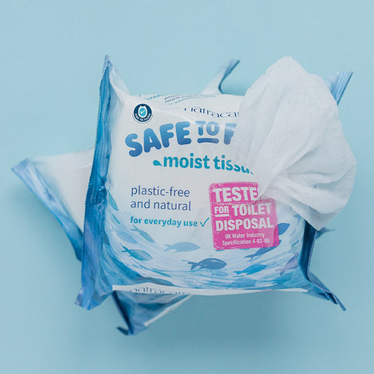 Natural Wet Sheets (Flushable), 30 Sheets (Sweet Orange)
