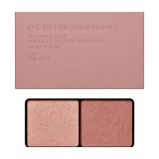 ETTUSAIS Eye Edition (Color Palette), 02 Pink Brown, 3.8g