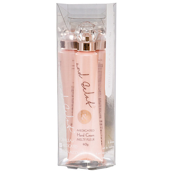 and Eclat Medicated Whitening Hand Cream (Melty Fleur), 40g