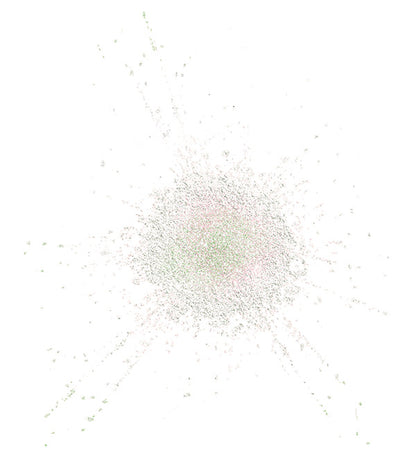 MAKE UP FOREVER Starlit Diamond Powder, 106 Green White, 1.3g-3.1g