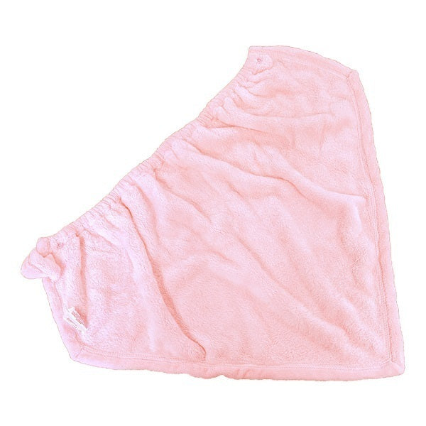 HAHONICO Hair Dry Microfiber Turban (Pink)