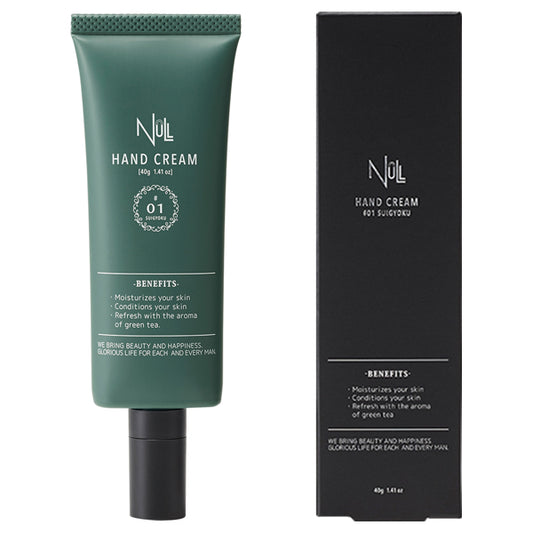 NULL Medicated Hand Cream (#01 Suigyoku Green Tea), 40g