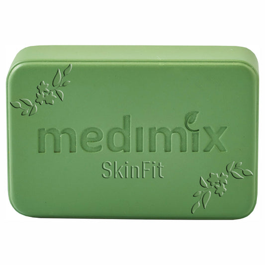 Medimix Aroma Soap Green, 10-Piece Set (Refreshing Herbal Scent)