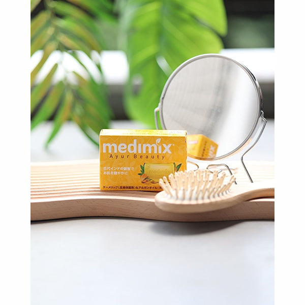 Aroma Soap Gold, 5 pieces, Argan oil gently envelops your skin, Gentle citrus scent