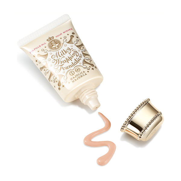Majolica Majorca Milky Wrapping Foundation (00 Pink Beige), 30g
