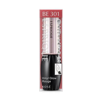 ESPRIQUE Vinyl Glow Rouge, BE301, 6g, Fragrance-free