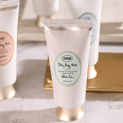 Silky Body Milk White Tea, 200ml, White Tea