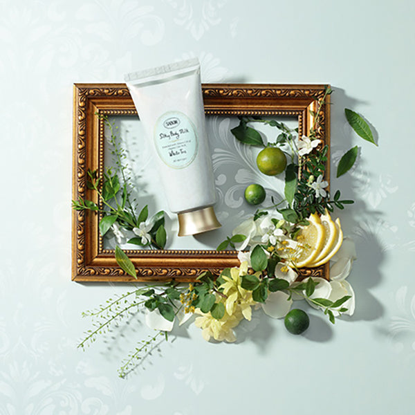SABON Silky Body Milk White Tea, 200ml