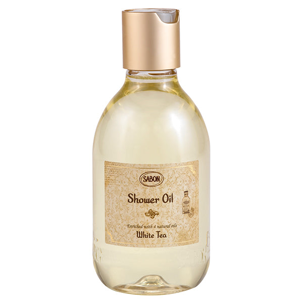 White Tea Shower Oil, 300ml, White Tea