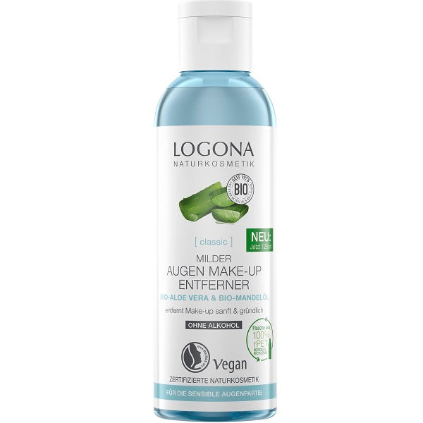 Logona Eye Makeup Remover (Aloe Vera), 125ml