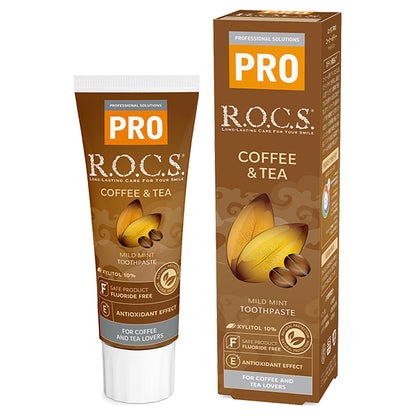 R.O.C.S. PRO Coffee & Tea Toothpaste, 94g