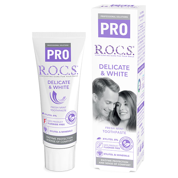 R.O.C.S. PRO Delicate & White (Fresh Mint), 94g