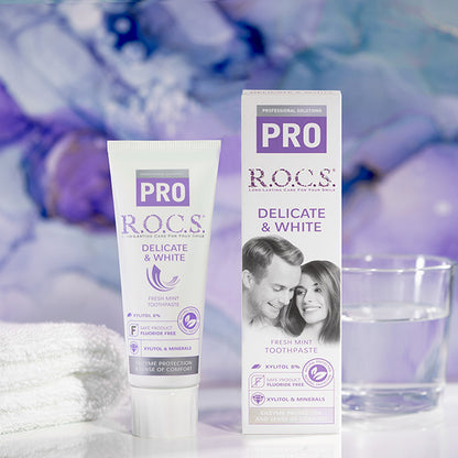 R.O.C.S. PRO Delicate & White (Fresh Mint), 94g