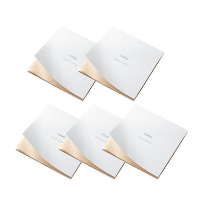 ORBIS Oil blotting paper (gold leaf paper making method), 30 sheets x 5 books
