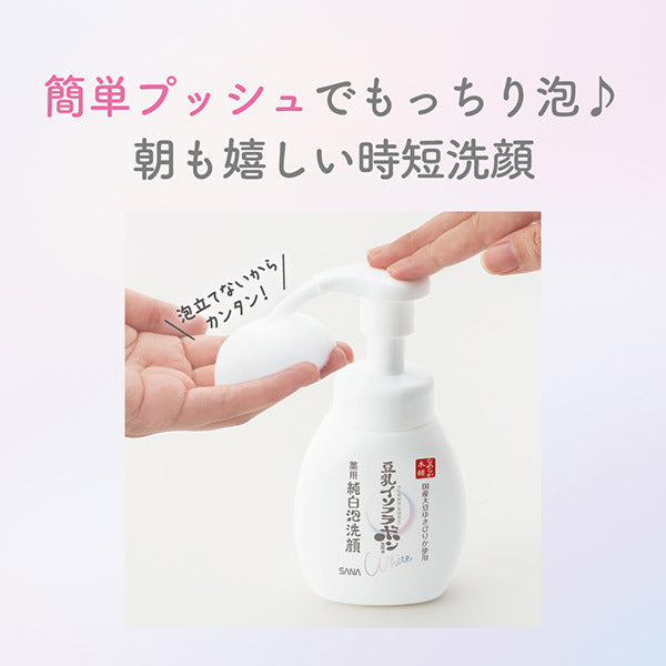 Nameraka Honpo Medicinal foam face wash