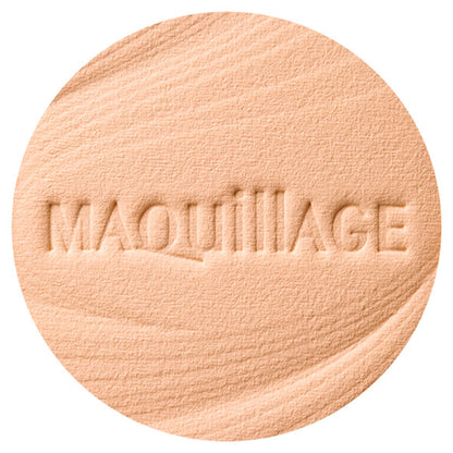 MAQuillAGE Dramatic Powdery EX, SPF25 PA+++, Refill, Baby Pink Ochre 00, 9.3g (Refill)