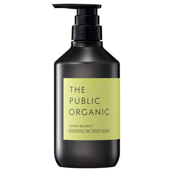 THE PUBLIC ORGANIC Super Bouncy DM Body Soap, 480ml (Citrus Floral)