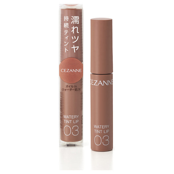 CEZANNE Watery Tint Lip, 03 Beige Brown