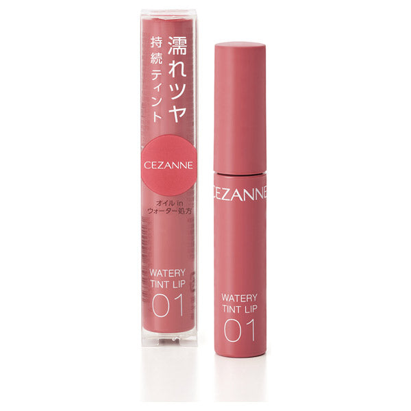CEZANNE Watery Tint Lip, 01 Natural Pink