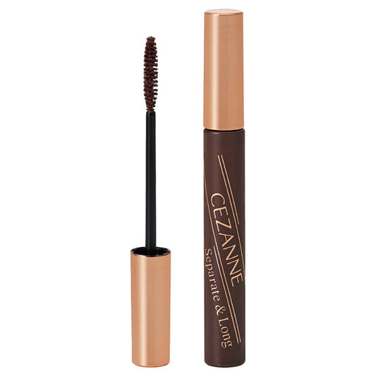 CEZANNE Separate Long Mascara (Brown)