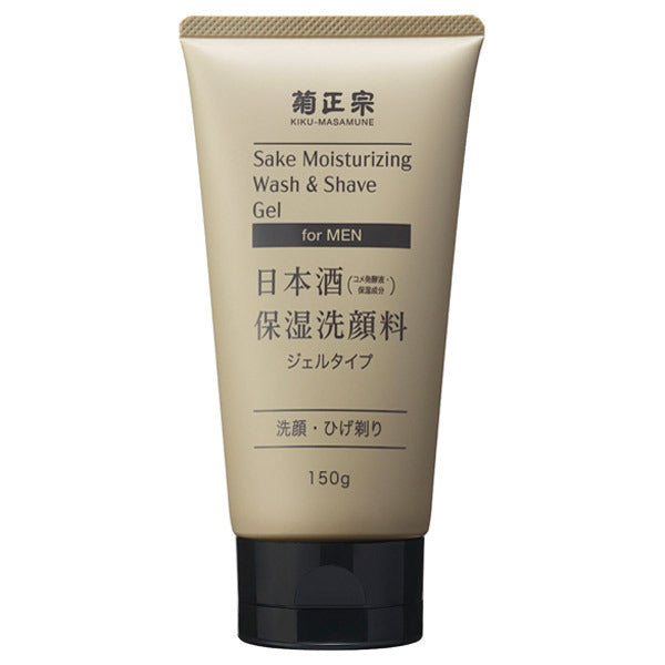 Sake Moisturizing Facial Cleanser for Men, 150g, Fragrance-Free