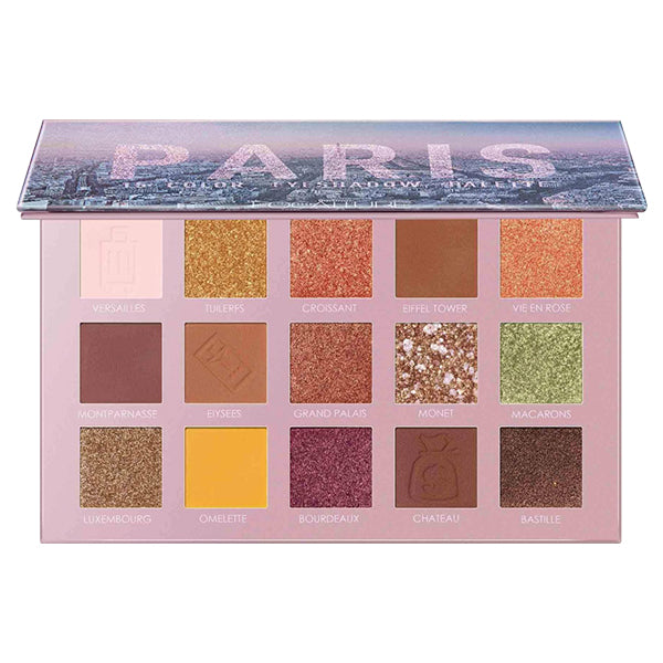 FOCALLURE Go Travel 15-Color Eyeshadow Palette (01 Paris)