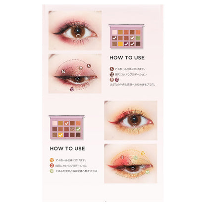 FOCALLURE Go Travel 15-Color Eyeshadow Palette (01 Paris)