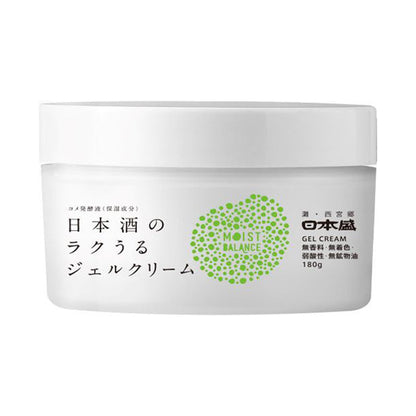 Sake Relaxing Gel Cream, 180g, Fragrance-free