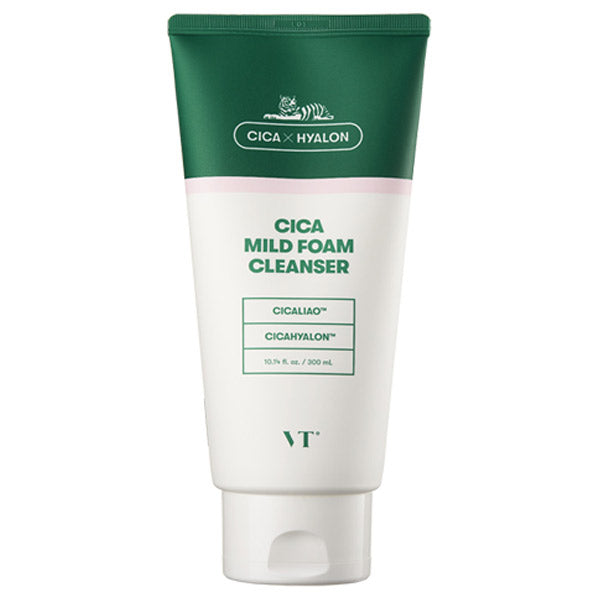 VT Cica Mild Foam Cleanser, 300ml