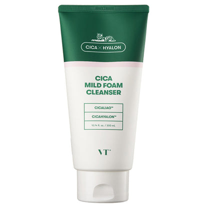VT Cica Mild Foam Cleanser, 300ml