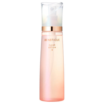 BENEFIQUE Clear Lotion II, 170ml, Moist and smooth texture, Floral floral scent