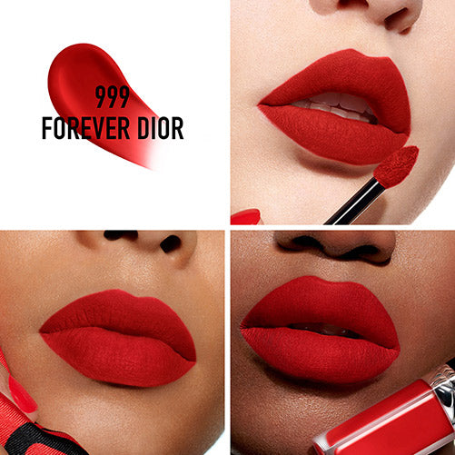 Dior Rouge Dior Forever Liquid, 999 Forever Dior, Color transfer resistant