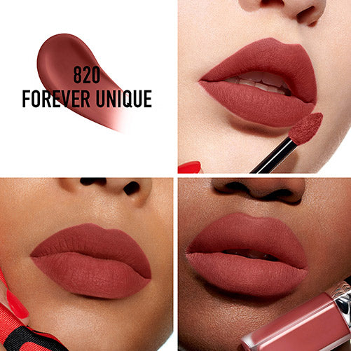 Dior Rouge Dior Forever Liquid, 820 Forever Unique, Color transfer resistant
