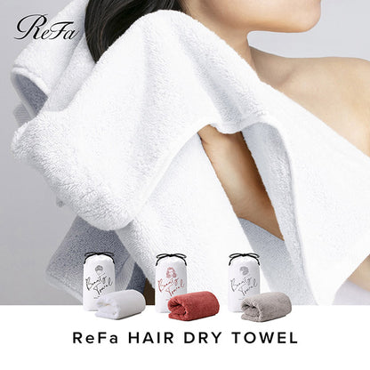 ReFa Hair Drying Towel (Gray)