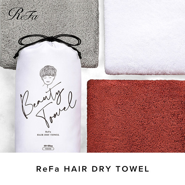 ReFa Hair Drying Towel (Gray)