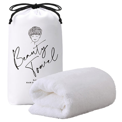 ReFa Hair Drying Towel (White)
