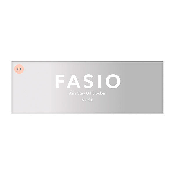 Fasio Airy Stay Oil Blocker, SPF50+ PA++++, 01, 30g, Fragrance-free