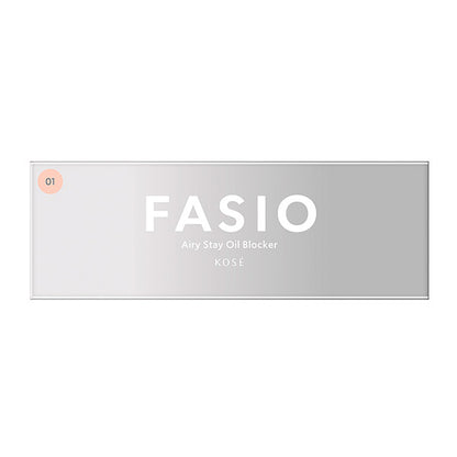 Fasio Airy Stay Oil Blocker, SPF50+ PA++++, 01, 30g, Fragrance-free